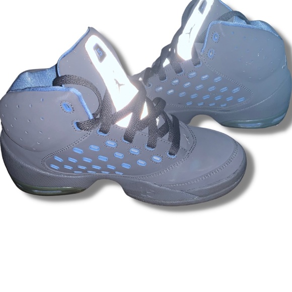 NIKE AIR JORDAN MELO 2005 5.5 Basketball Sneakers Blue Carmelo 311813-002 - Picture 8 of 17